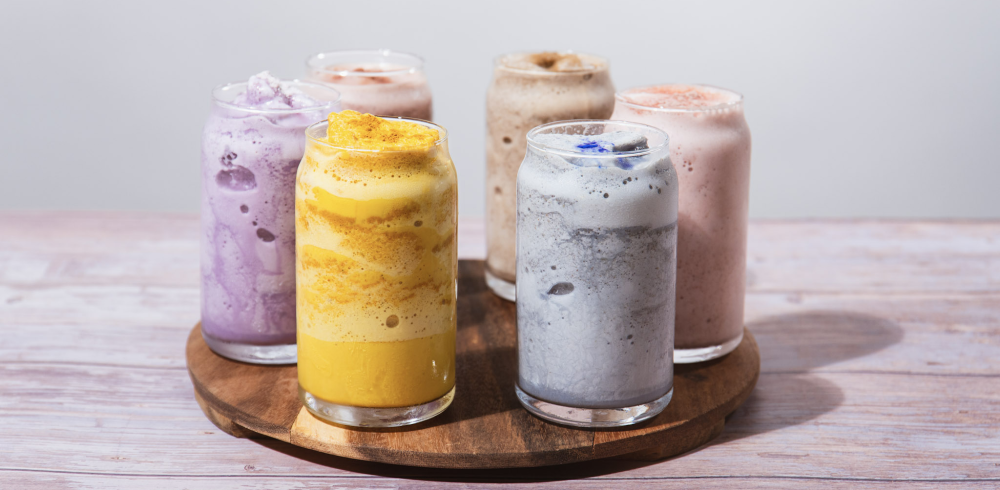 Polvos frappé y latte