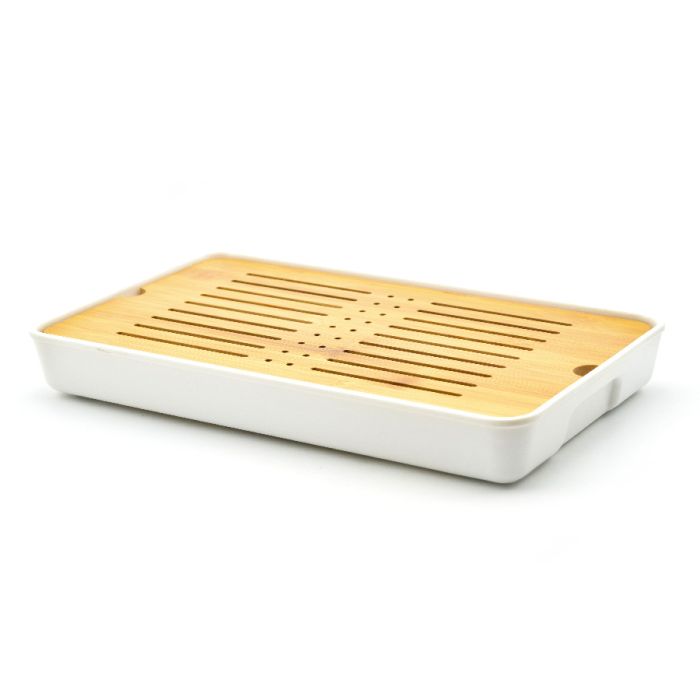 Base rectangular blanca