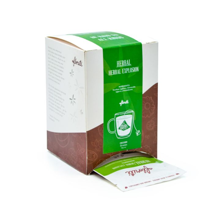 Dispensador Herbal Explosion Sobres Biodegradables