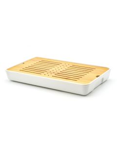 Base rectangular blanca